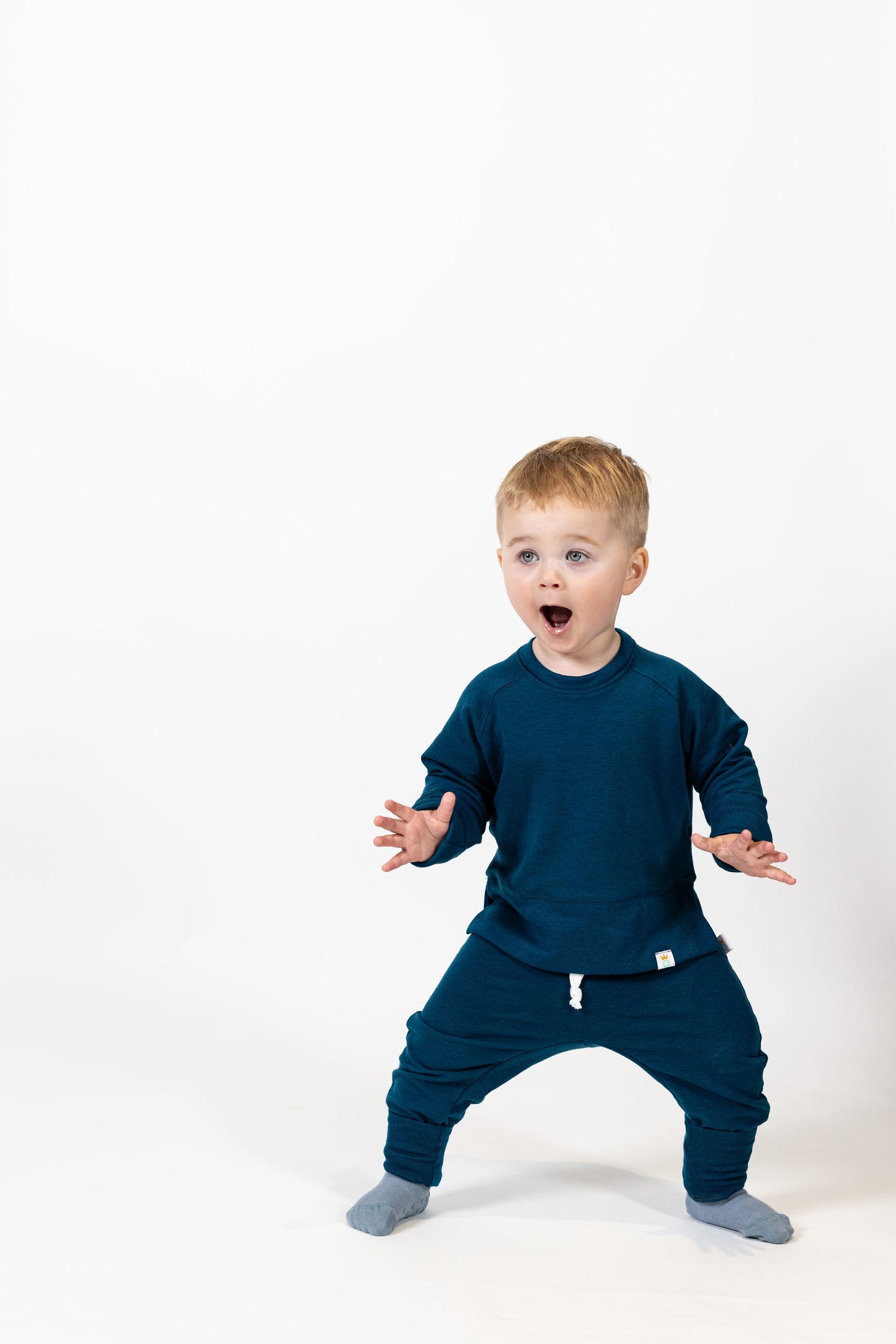 Moroccan Blue Crewneck Sweater