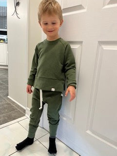 Moss Green Crewneck Sweater